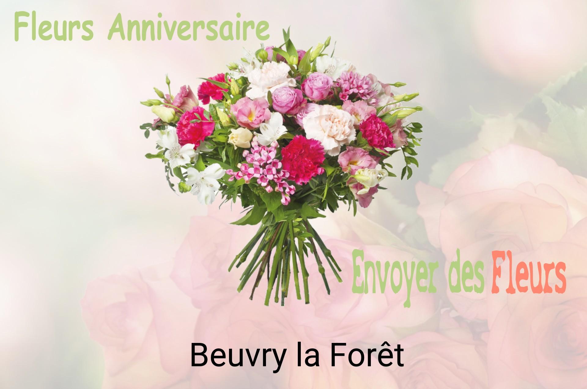 Bouquet de fleurs d’anniversaire livré à Beuvry-la-Forêt
